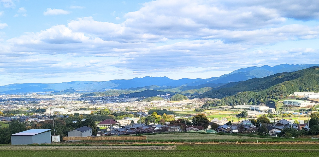 奈良県御所市の美しい風景