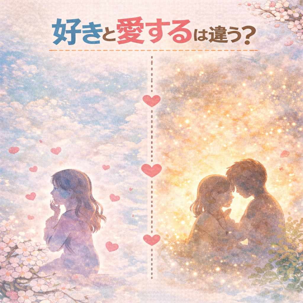 「好き」と「大切にする」を分けて考えてみる