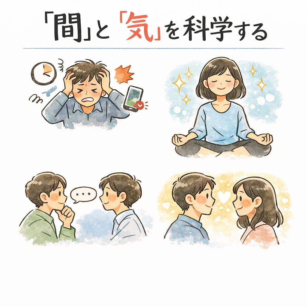 「間（ま）」と「余白」を大切にするヒント