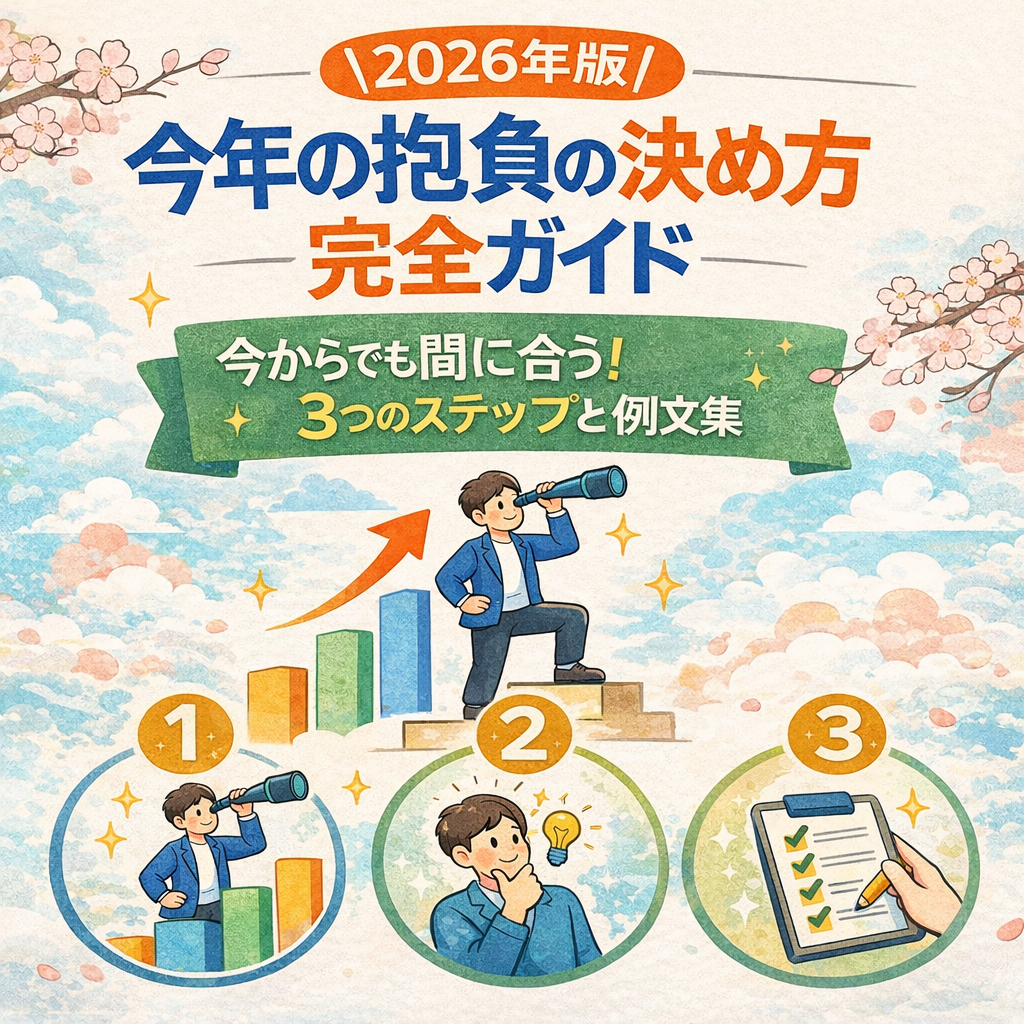 【2026年版】「今年の抱負」を、無理のない形で整えるヒント