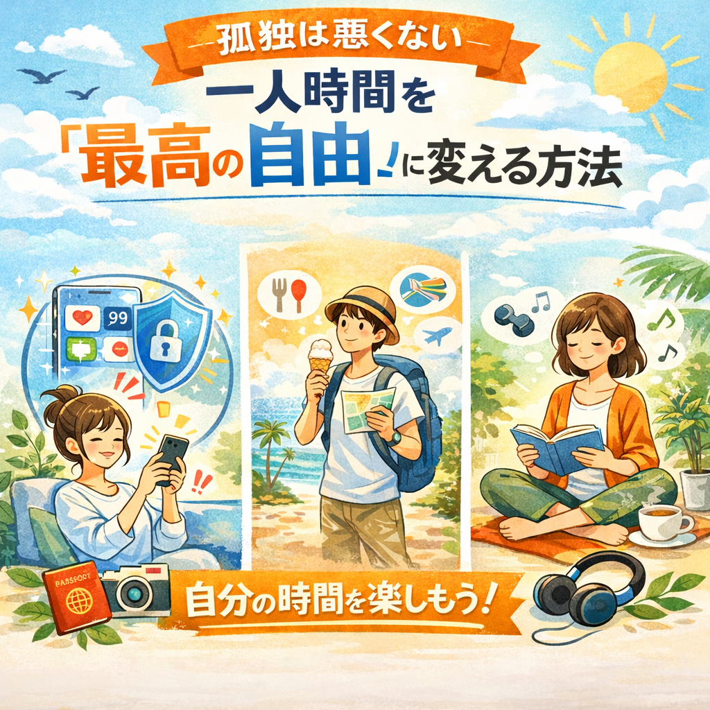 一人時間を最高の自由に変える方法